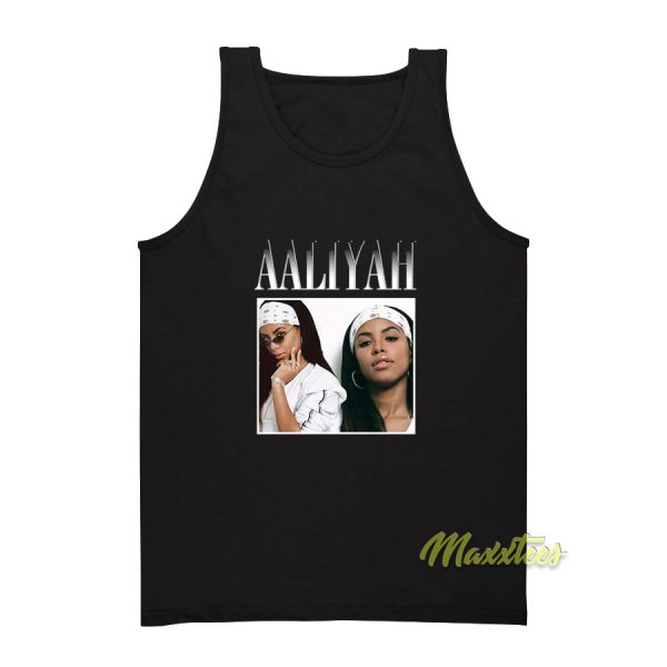 Aaliyah Photo Tank Top