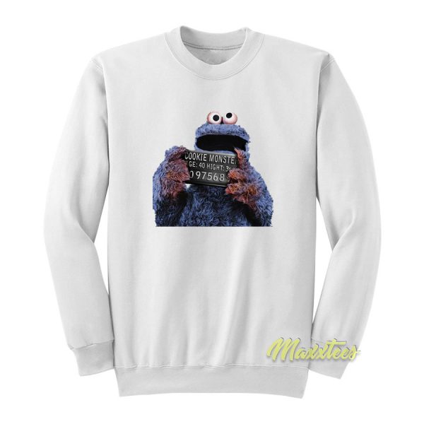 Cookie Monster Animal Muppets Sweatshirt