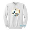 Great Wave Of Kanagawa Cookie Monster Sweatshirt