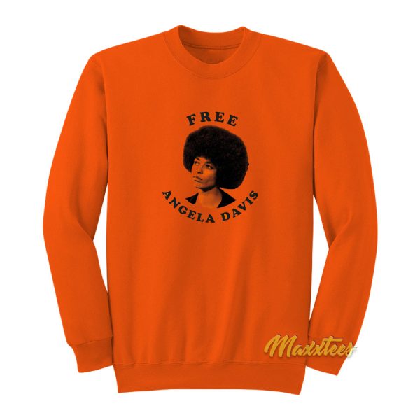 Free Angela Davis Sweatshirt
