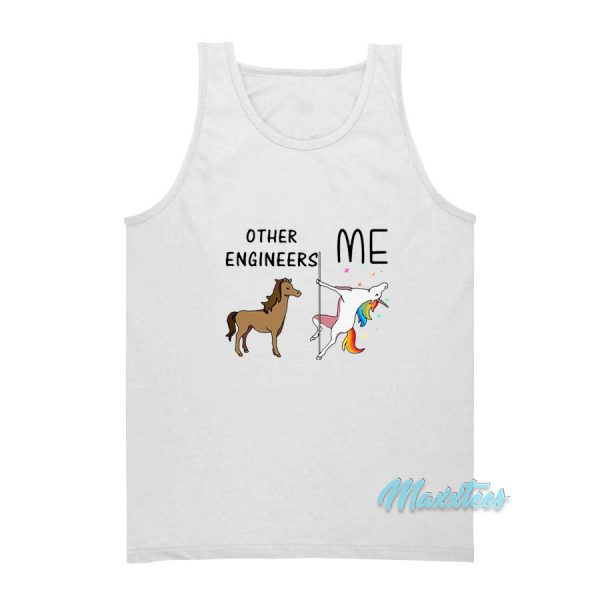 Horse Unicorn Pole Dance Other Engineers Me Tank Top