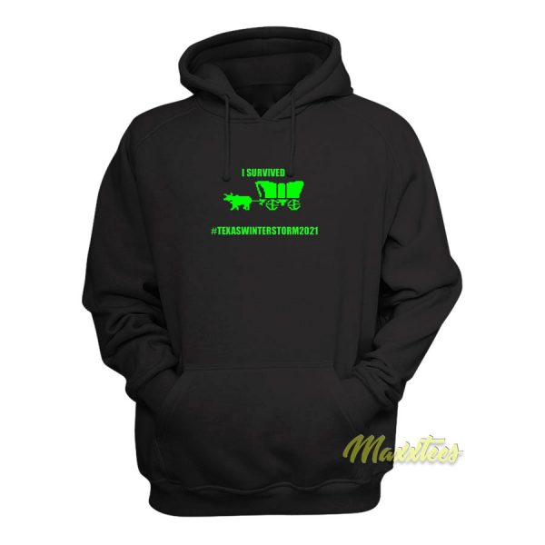 I Survived Texas Win Terstrom 2021 Hoodie