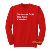 Shrimp and Grits Red Rice Sweatshirt