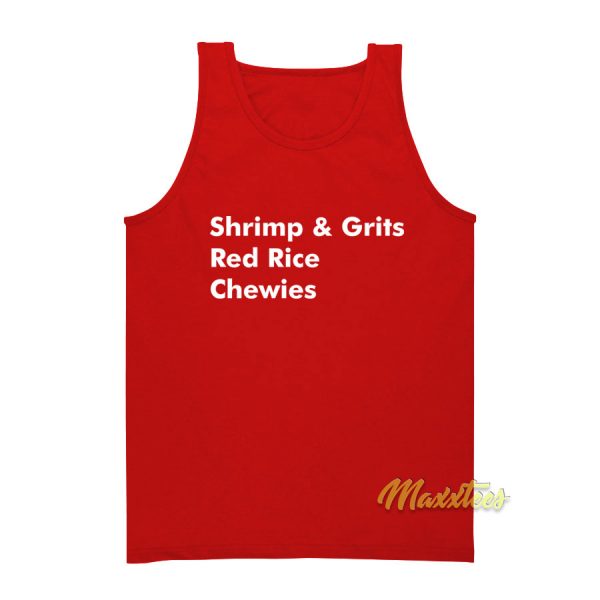Shrimp and Grits Red Rice Tank Top