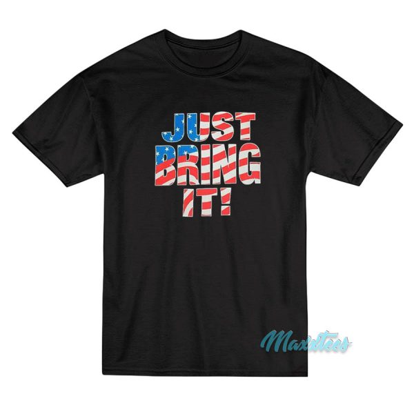 WWE The Rock Just Bring It Usa T-Shirt