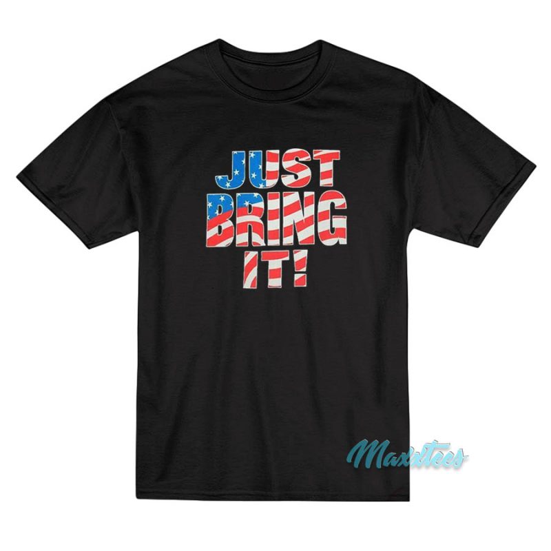 WWE The Rock Just Bring It Usa T-Shirt - Maxxtees.com