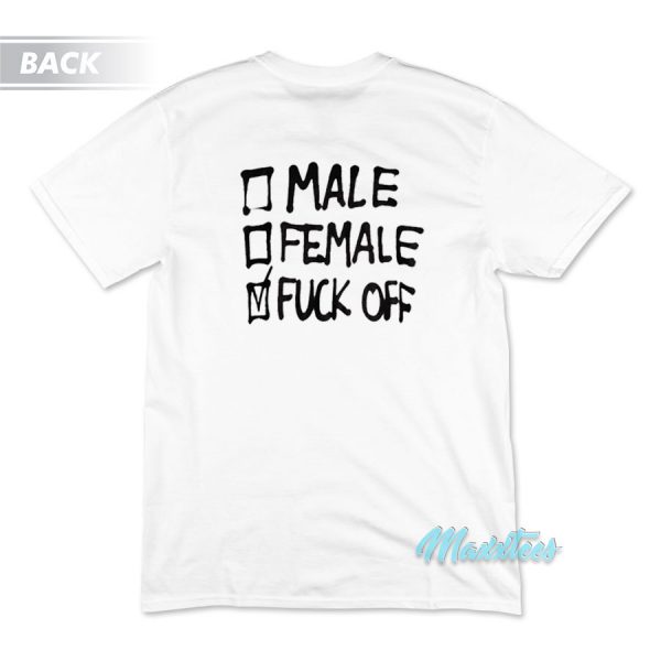 Vetements Male Female Fuck Off T-Shirt
