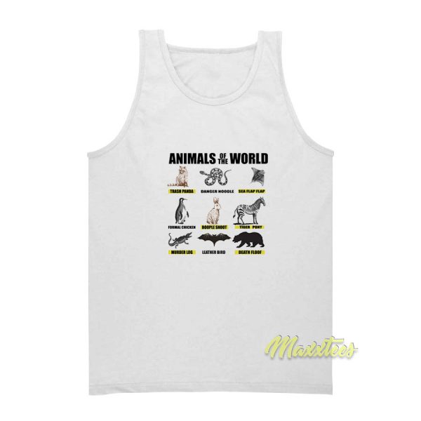 Animals Of The World Tank Top