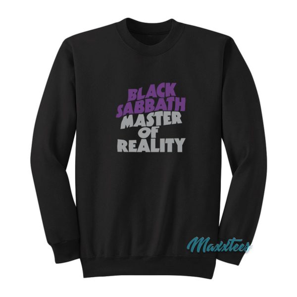 Black Sabbath Master Of Reality Sweatshirt