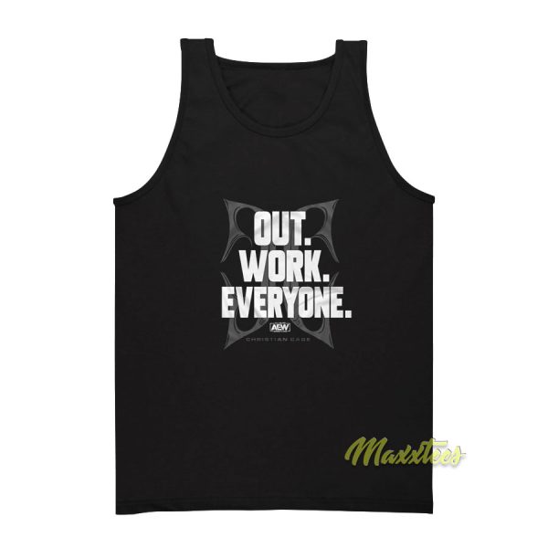 Christian Cage Out Work Everyone Tank Top