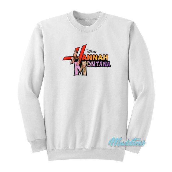 Disney Channel Hannah Montana Logo Sweatshirt
