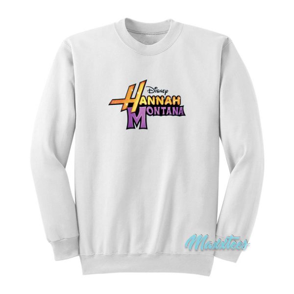 Disney Hannah Montana Logo Sweatshirt