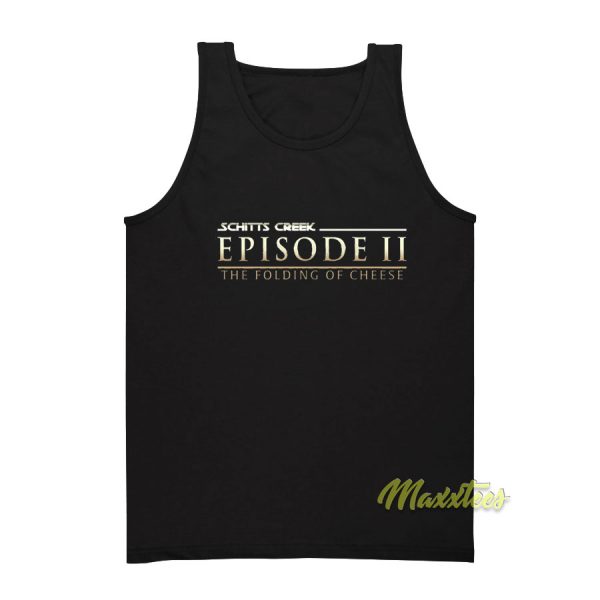 Episode II The Folding Of Cheese Tank Top