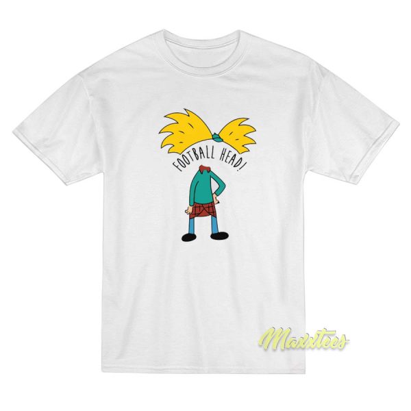 Hey Arnold Football Head T-Shirt