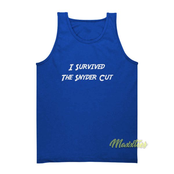 I Survived The Snyder Cut Tank Top