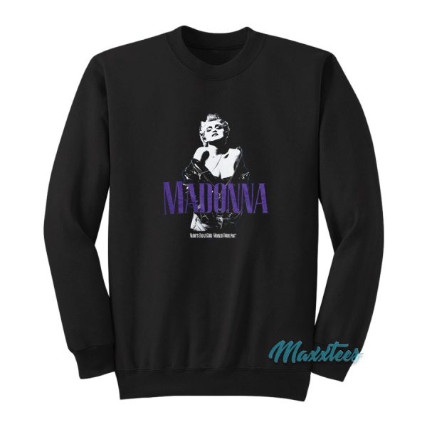 Madonna Who's That Girl World Tour 1987 Sweatshirt