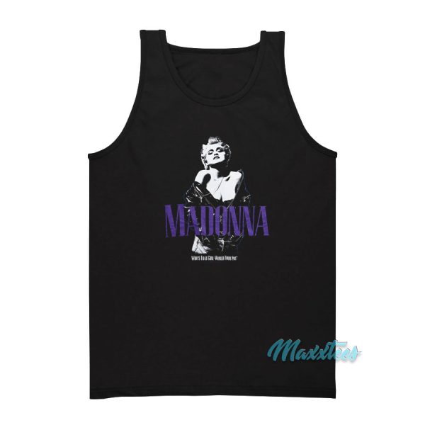Madonna Who's That Girl World Tour 1987 Tank Top
