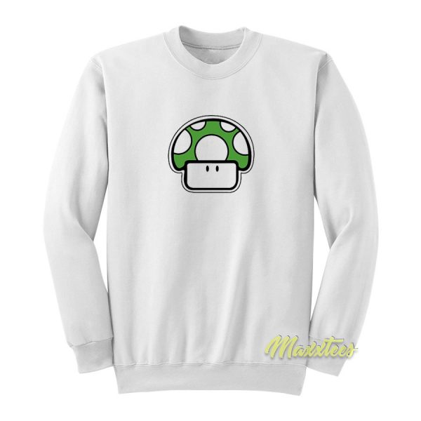 Mario Mushroom 1Up Sweatshirt
