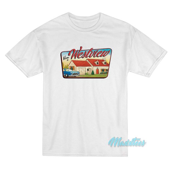Marvel WandaVision Welcom To Westview T-Shirt