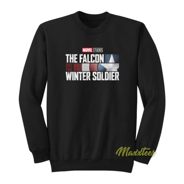 Marvels The Falcon and The Winter Soldier Logo Sweatshirt