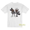 Mickey and Minnie Mouse and Rihanna T-Shirt