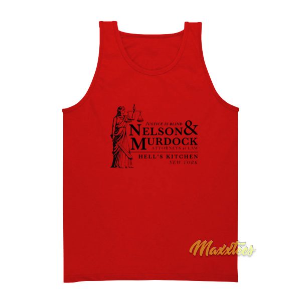 Nelson and Murdock Attorneys At Law Tank Top