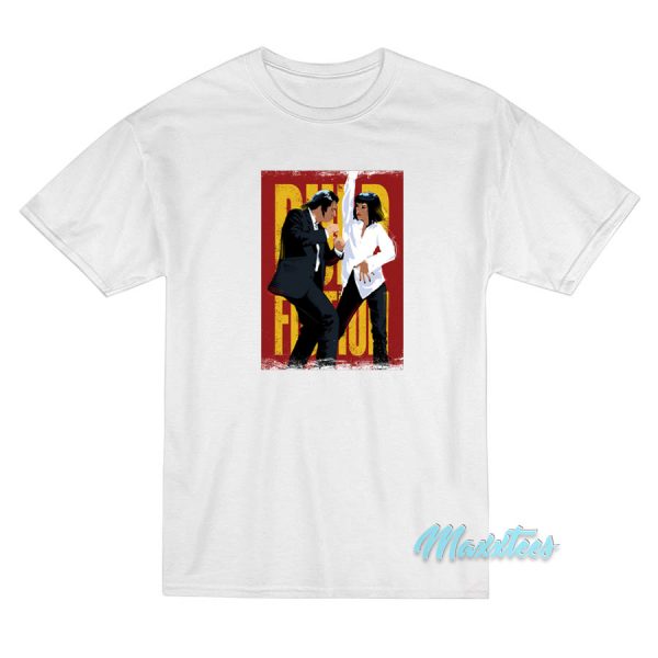 Mia Wallace Vincent Vega Dance Pulp Fiction T-Shirt