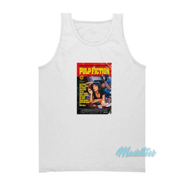 Pulp Fiction Movie Poster Tank Top