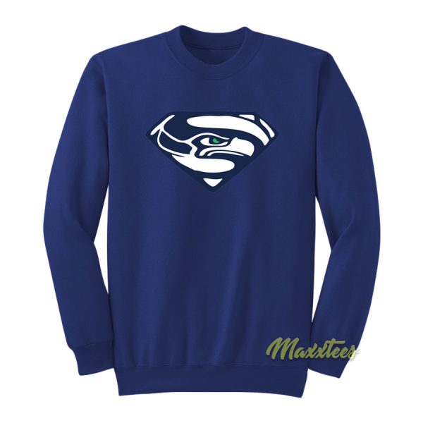 Seattle Seahawks Super Logo Sweatshirt