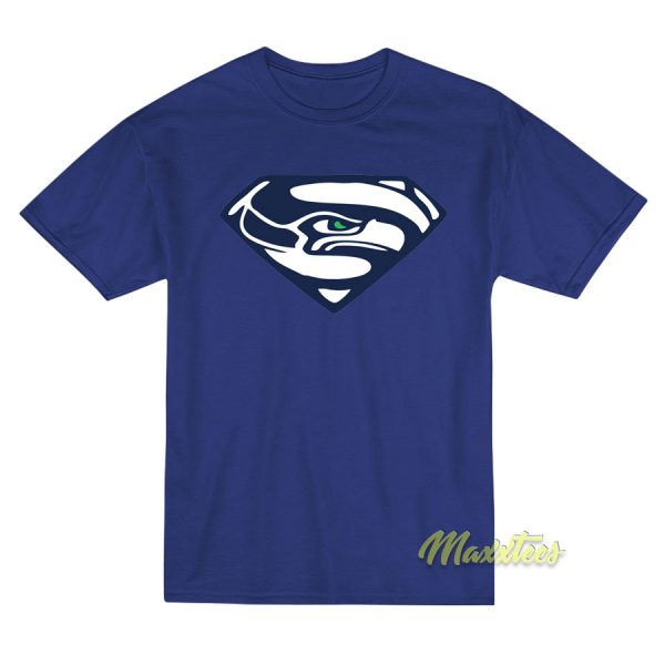 Seattle Seahawks Super Logo T-Shirt
