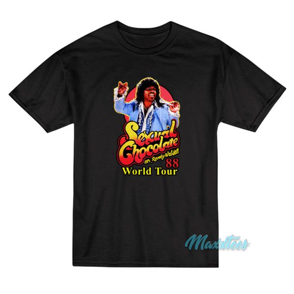 Sexual Chocolate Mr Randy Watson 88 World Tour T-Shirt