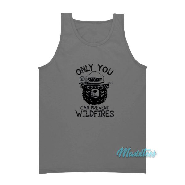 Smokey Bear Only You Can Prevent Wildfires Tank Top