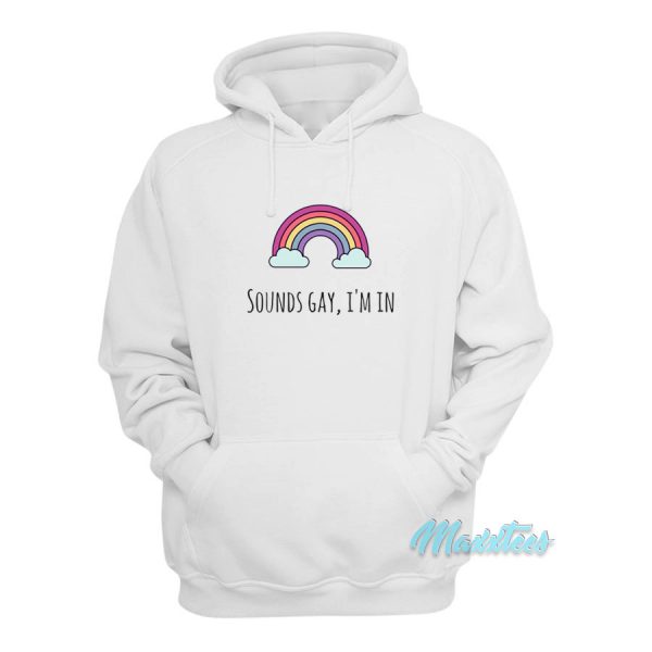 Sounds Gay I'm In Rainbow Hoodie