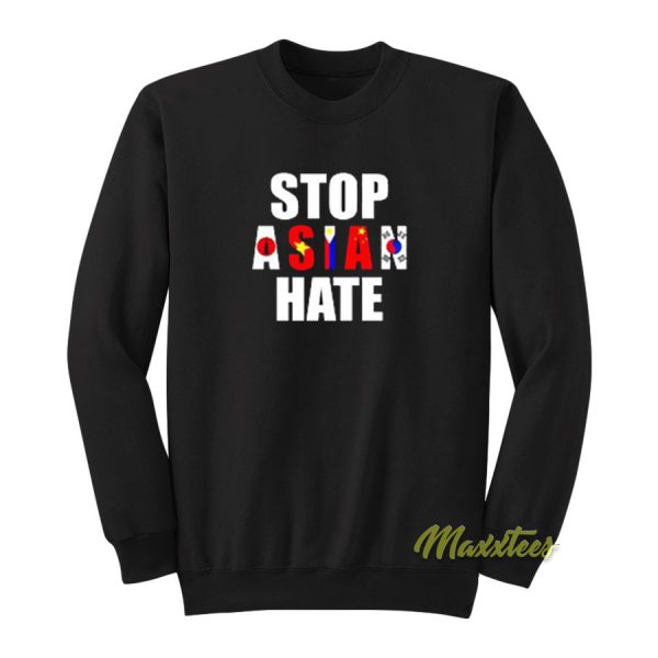 Stop Asian Hate Support Awareness Sweatshirt