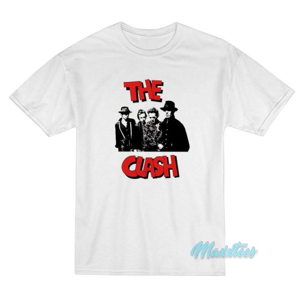 The Clash Punk Rock Tour Concert T-Shirt