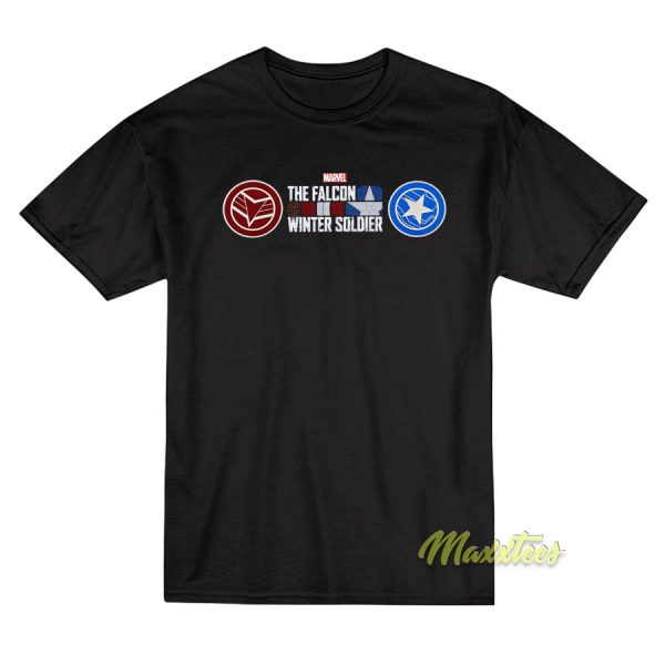 The Falcon and The Winter Soldier Logo T-Shirt