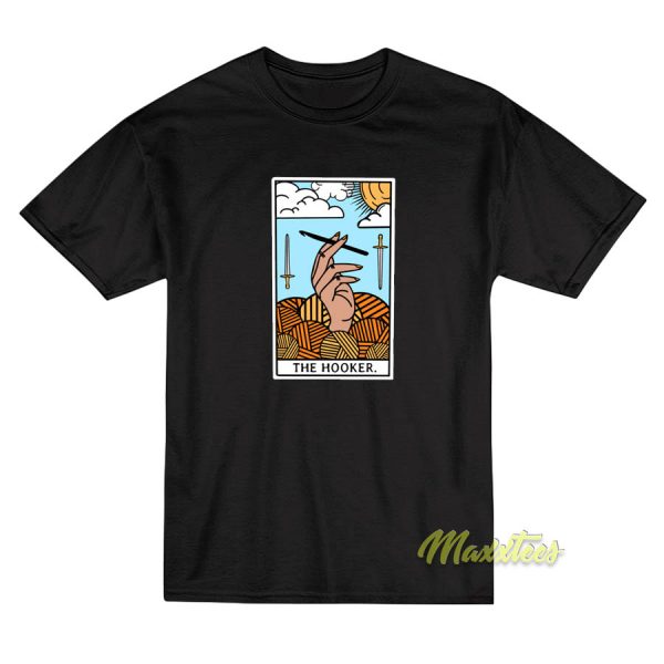 The Hooker Card Tarots T-Shirt