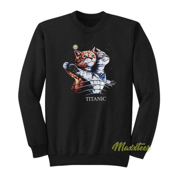 Titanic Cat Lovers Sweatshirt