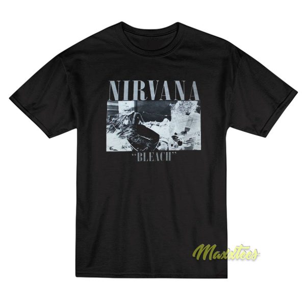Vintage Rare Nirvana Bleach Kurt Cobain T-Shirt