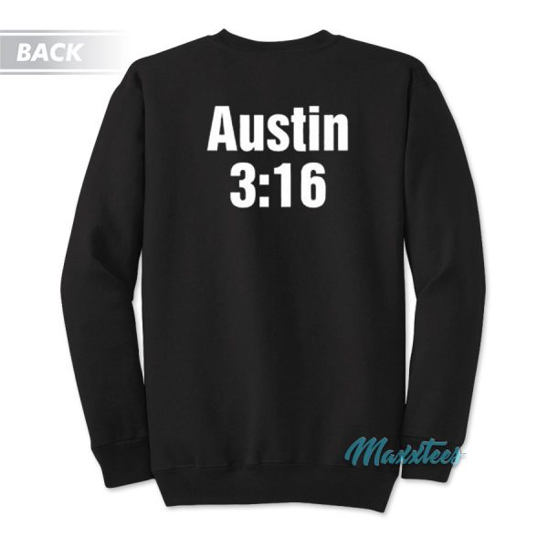 WWE Stone Cold Austin 3:16 Sweatshirt