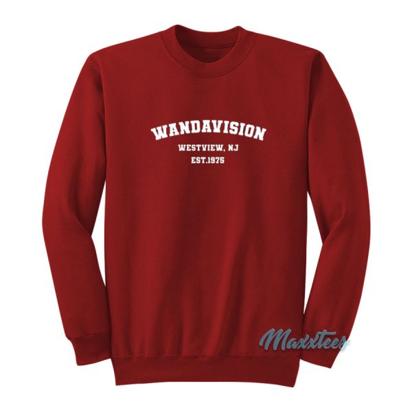 WandaVision Westview NJ Est 1975 Sweatshirt