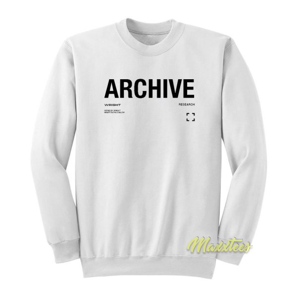 Archive Sweatshirt