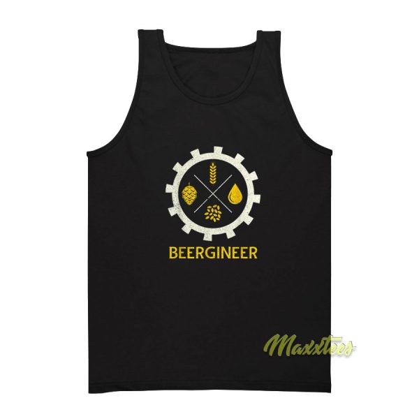 Beergineer Craft Beer Brewer Engineer Tank Top