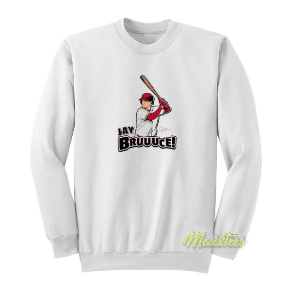 Jay Bruuuce MLB Signature Sweatshirt