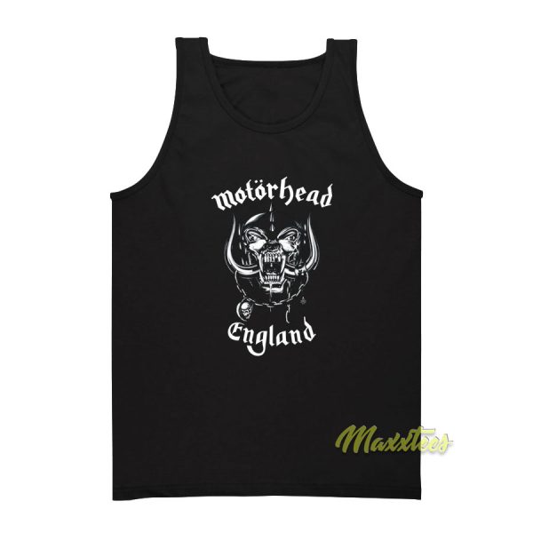 Motorhead England Tank Top