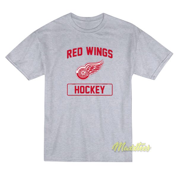 Red Wings Hockey Logo T-Shirt