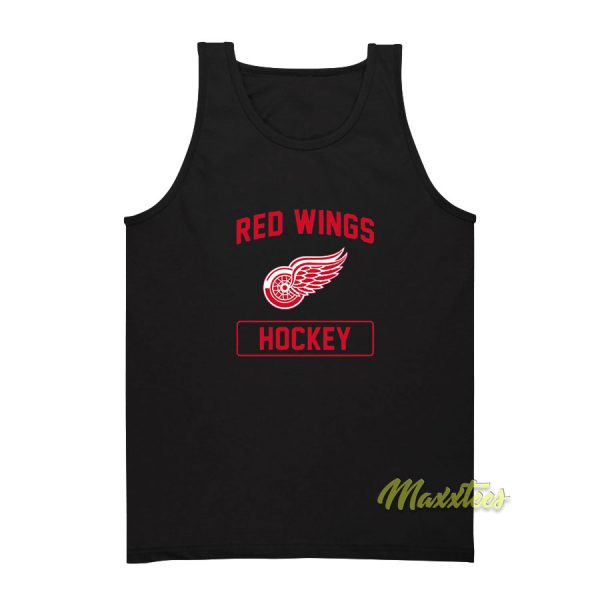 Red Wings Hockey Logo Tank Top