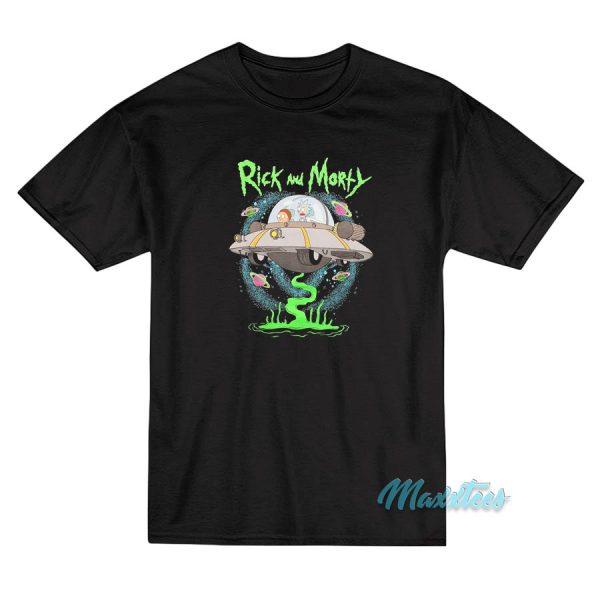 Rick and Morty Spaceship T-Shirt