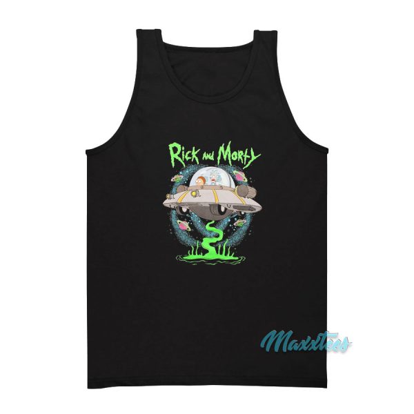 Rick and Morty Spaceship Tank Top