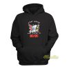 Snoopy and Woodstock ACDC Rock Band Hoodie